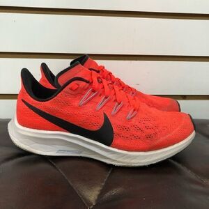 Nike Air Zoom Pegasus 36 Boys Size 3Y/Womens Size 4.5 Crimson White AR4149-600